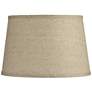 1_Springcrest Vena Fine Burlap Drum Lamp Shade 10x12x8 (Spider)