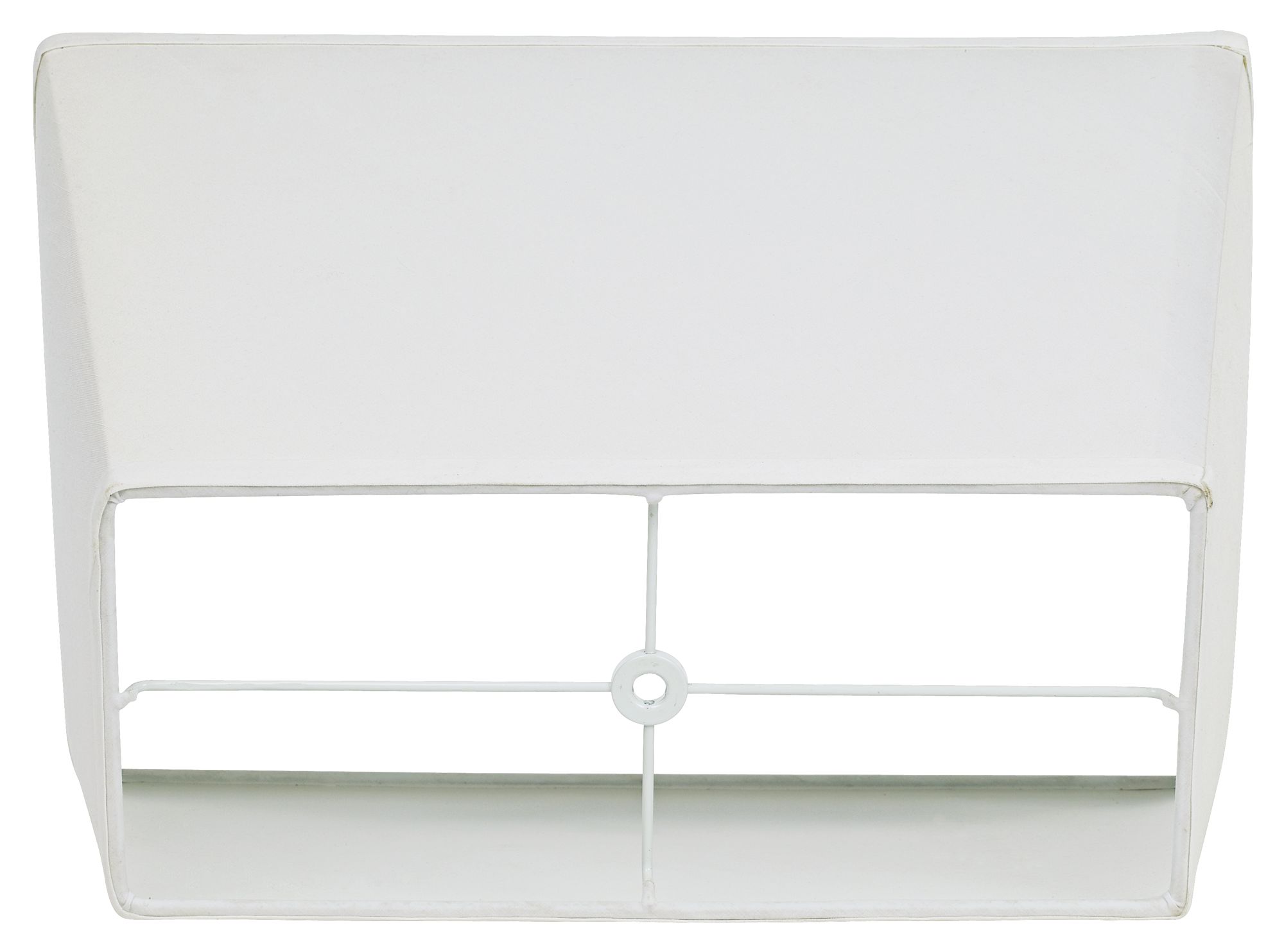 Image 5 Springcrest Vina White Rectangular Shade 14/6x18/12x12  (Spider) more views