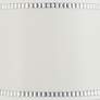 3_Springcrest White Crystal Trim Set of 2 Drum Shades 13x15x10 (Spider) more views