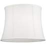 4_Springcrest White Drum Lamp Shades 11.5x13.5x10 (Spider) Set of 2 more views