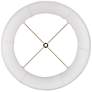 6_Springcrest White Drum Lamp Shades 11.5x13.5x10 (Spider) Set of 2 more views