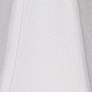 2_Springcrest White Fabric Chandelier Clip Shades 3x6x5 (Clip-On) Set of 4 more views