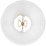 5_Springcrest White Fabric Chandelier Clip Shades 3x6x5 (Clip-On) Set of 4 more views