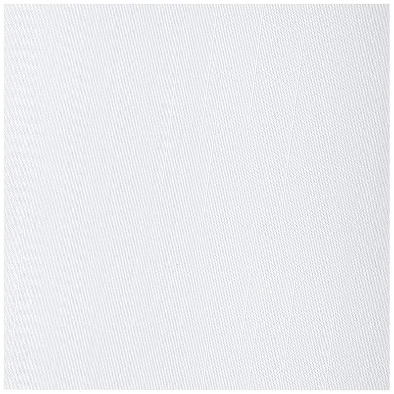 Image 2 Springcrest  White Fabric Hardback Lamp Shade 13x14x10 (Spider) more views
