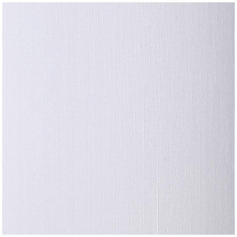Image 2 Springcrest White Hardback Drum Lamp Shade 16x16x12 (Spider) more views
