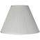 Springcrest White Pleated Lamp Shade 6.5x15x11 (Spider)