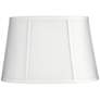 1_Springcrest White Racetrack Oval Lamp Shade 9/12x12/15x10 (Spider)