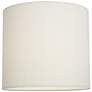 3_Springcrest White Sandstone Drum Lamp Shade 13.25x13.25x12 (Spider) more views