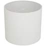 4_Springcrest White Sandstone Drum Lamp Shade 13.25x13.25x12 (Spider) more views