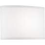 1_Springcrest White Sandstone Linen Hardback Oval Shade 5.75x11x7 (Uno)
