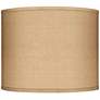 1_Springcrest Woven Burlap Drum Lamp Shade 14x14x11 (Spider)