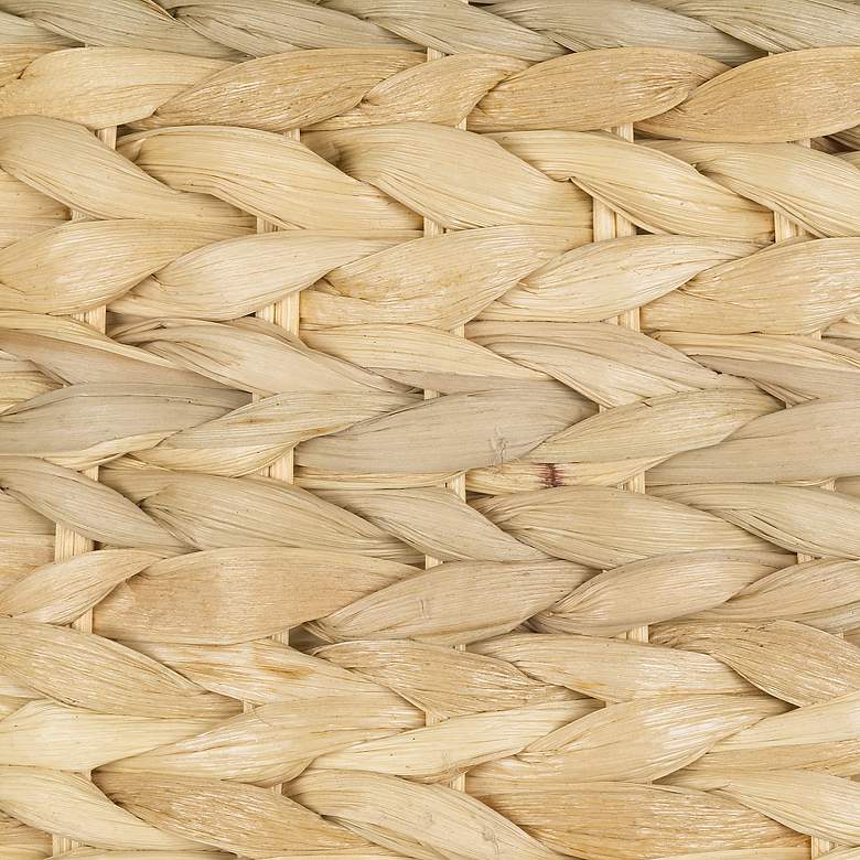 Image 3 Springcrest Woven Seagrass Drum Shade 10x12x8.25 (Spider) more views