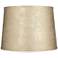 Springcrest Zena Embroidered Gold Tapered Drum Lamp Shade 13x15x11 (Spider)