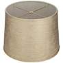 4_Springcrest Zena Embroidered Gold Tapered Drum Lamp Shade 13x15x11 (Spider) more views