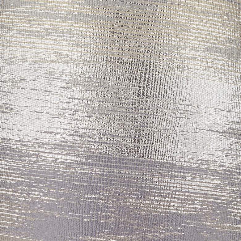 Image 2 Springcrest Zena Silver and Gold Tapered Drum Lamp Shade 13x15x11 (Spider) more views