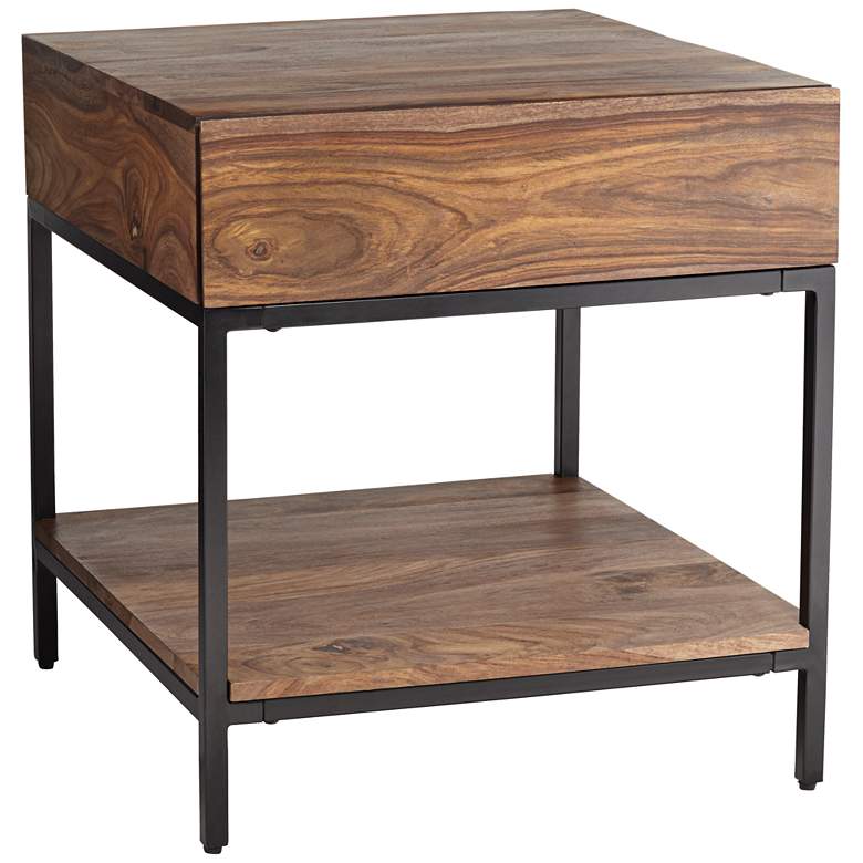 Image 2 Springdale ll 22 1/4 inch Wide Natural Wood Drawer End Table