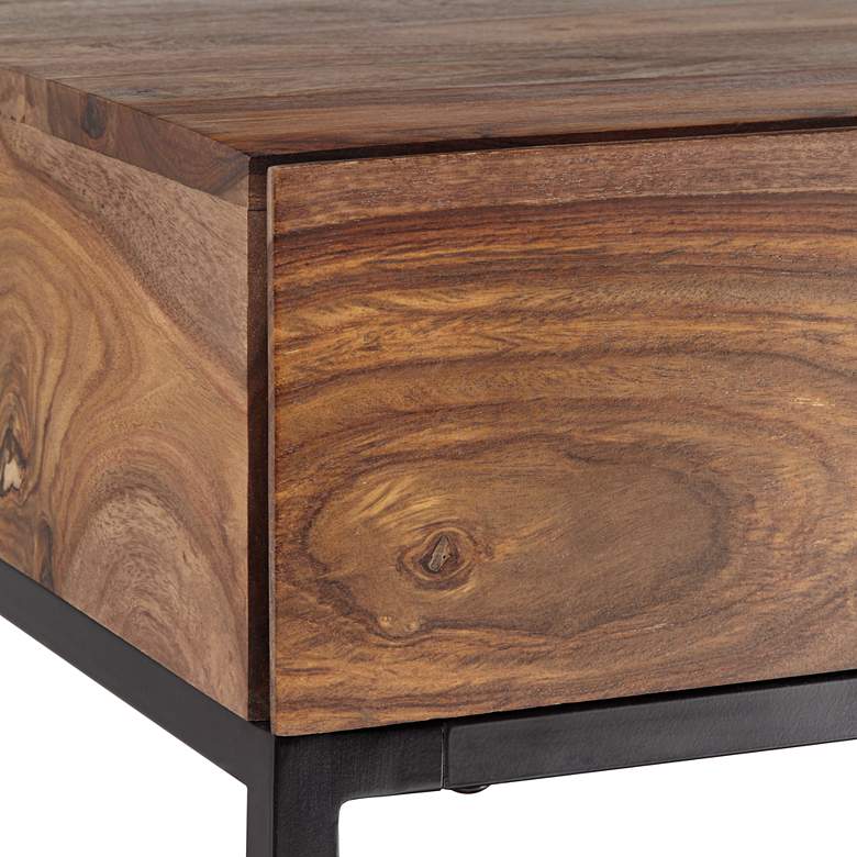 Image 3 Springdale ll 22 1/4 inch Wide Natural Wood Drawer End Table more views