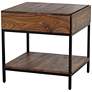 Springdale ll 22 1/4" Wide Natural Wood Drawer End Table