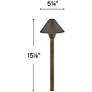 7_Springfield 15 3/4"H Bronze Path Light by Hinkley Lighting more views