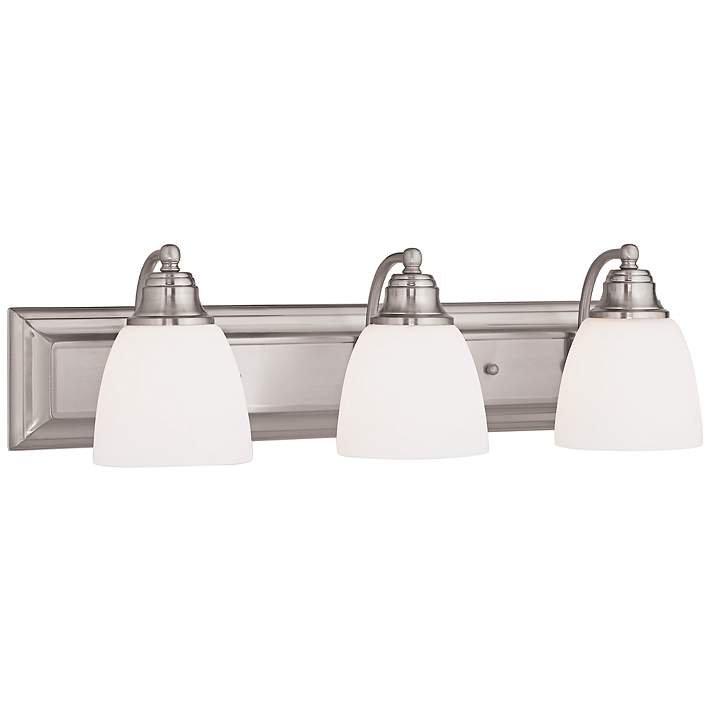Springfield 6 Light Brushed Nickel Bath Vanity Springfield 6 Light Brushed Nickel Bath Vanity