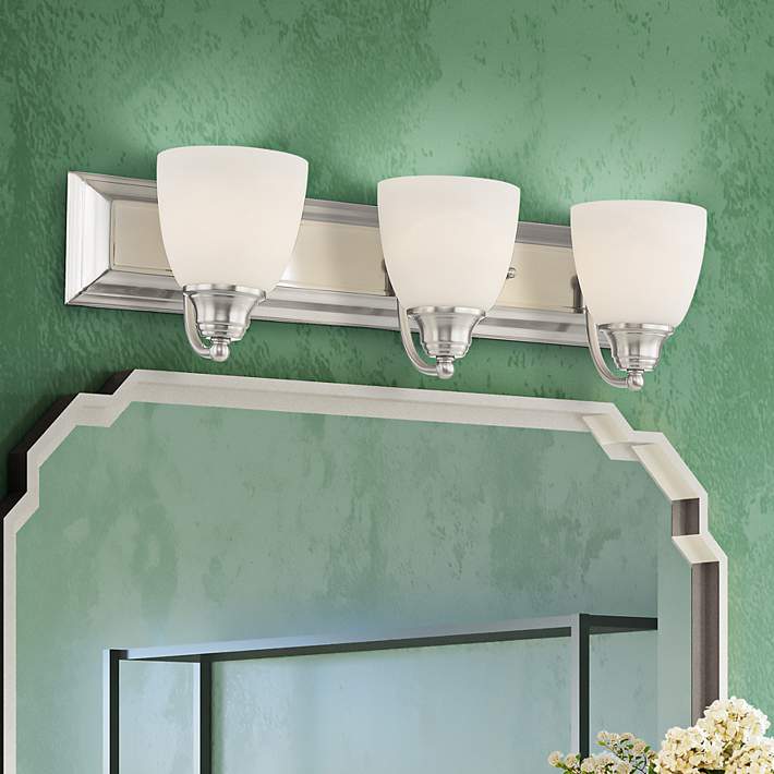 Springfield 6 Light Brushed Nickel Bath Vanity Springfield 6 Light Brushed Nickel Bath Vanity