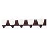 2_Springfield 36" Wide Bronze 5-Light Vanity Bath Light