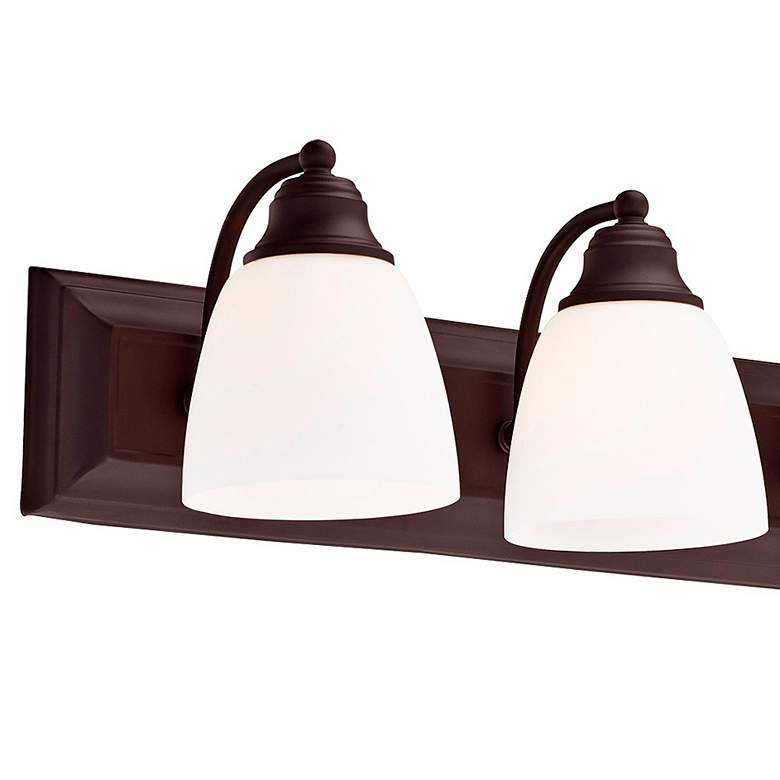 Image 3 Springfield 36" Wide Bronze 5-Light Vanity Bath Light more views