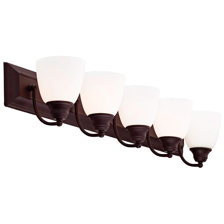 Image 7 Springfield 36" Wide Bronze 5-Light Vanity Bath Light more views