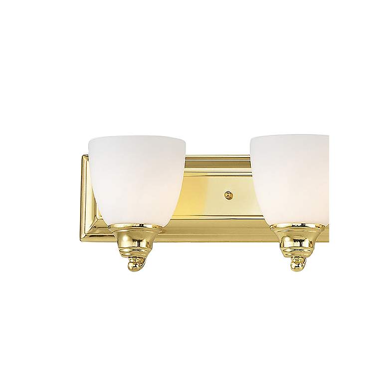 Image 4 Springfield 48" Wide Polished Brass 6-Light Bath Light more views