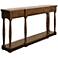 Springfield 68" Wide Cherry Wood 3-Drawer Console Table