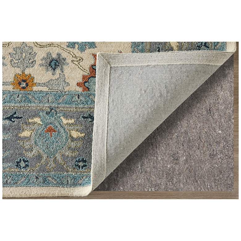 Fairview Spring Blue Rug Springfield Floral & Botanical Hand Tufted Blue Area Rug 8A46F 5' x 8 ...