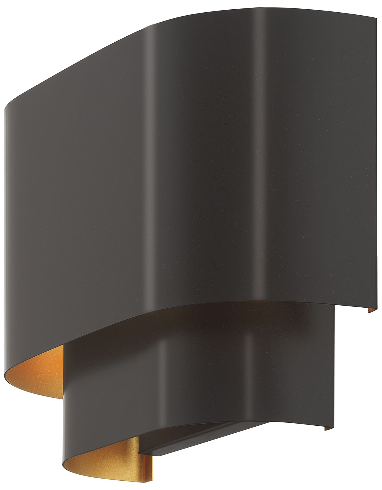 Image 4 Springview 1 Light English Bronze ADA Sconce with Metal Shade more views