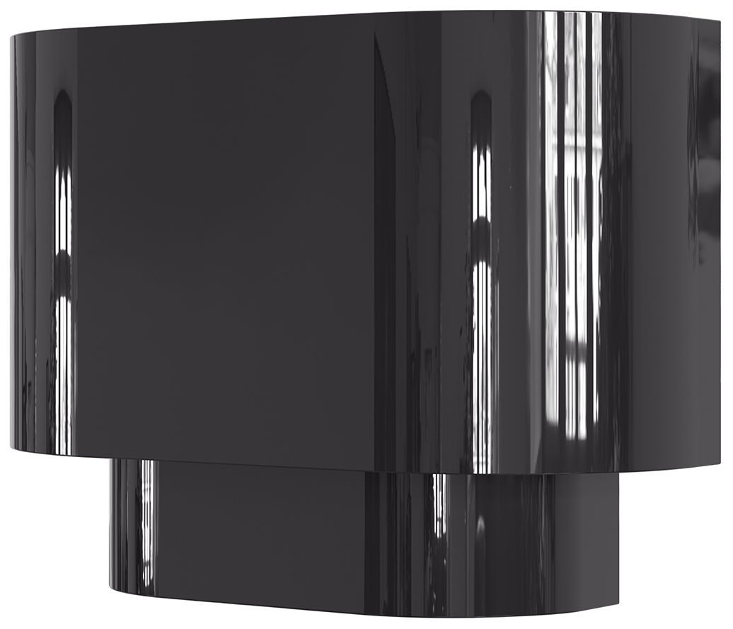 Image 3 Springview 1 Light Shiny Black ADA Sconce more views