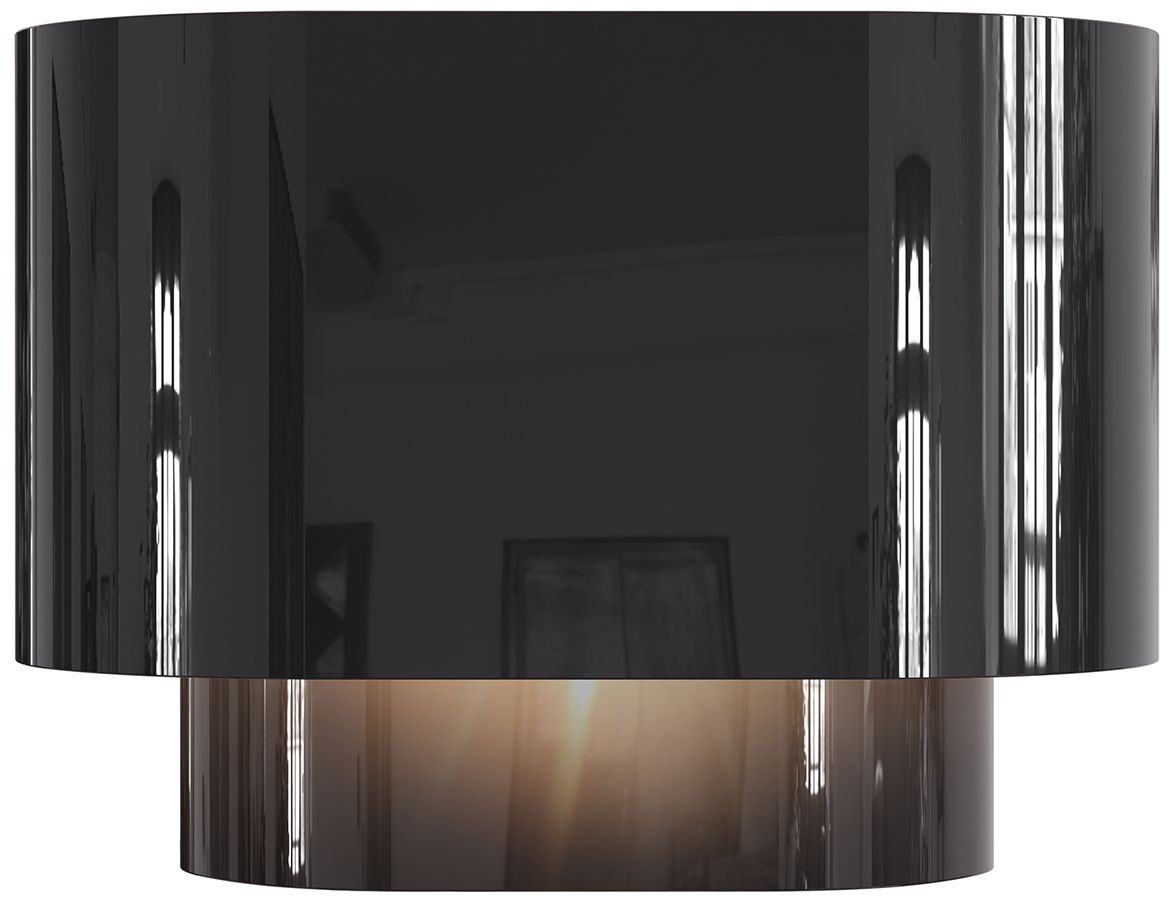 Image 4 Springview 1 Light Shiny Black ADA Sconce more views