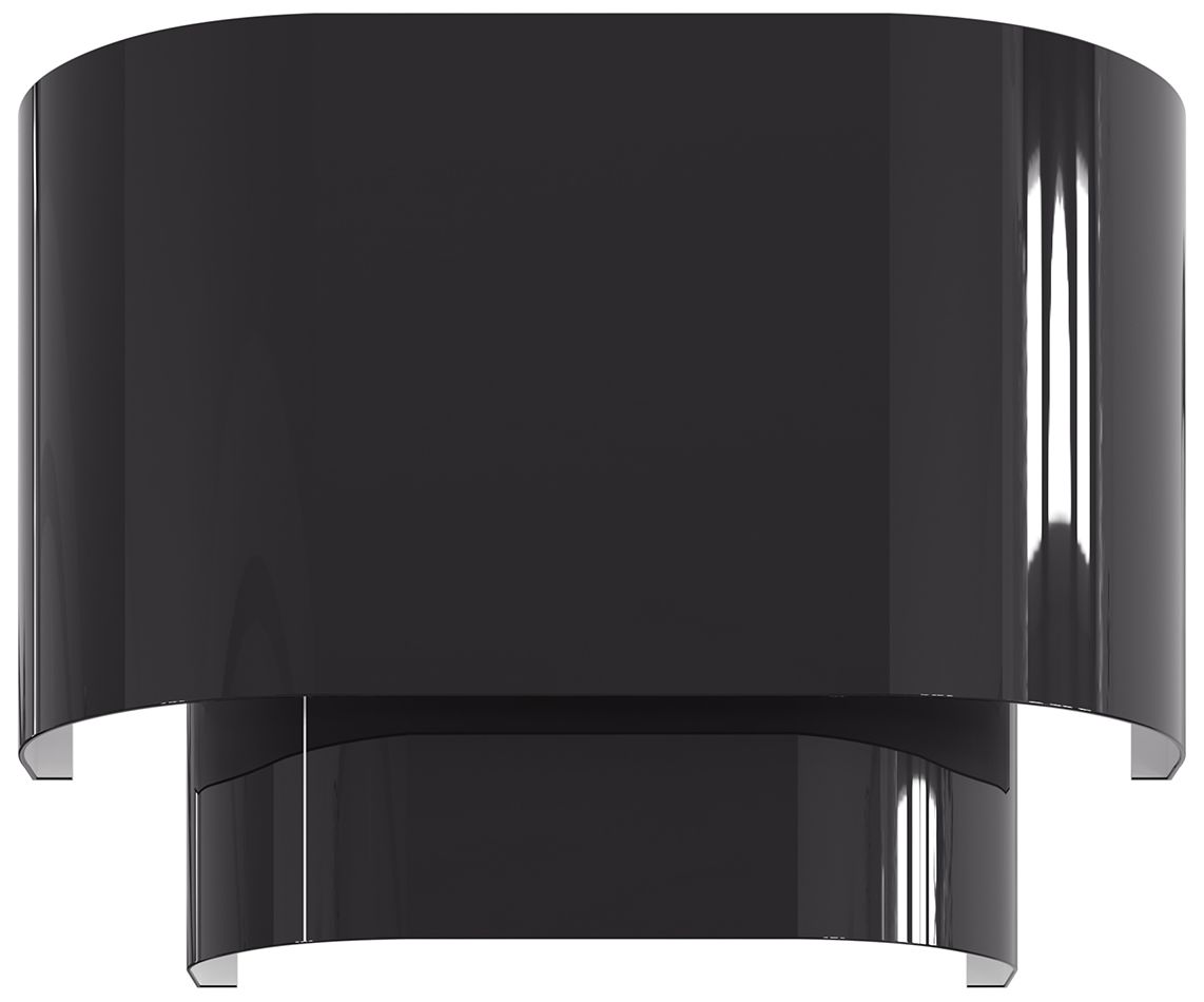 Image 5 Springview 1 Light Shiny Black ADA Sconce more views