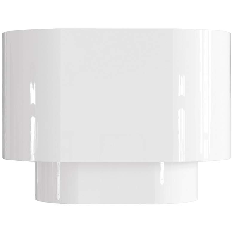 Image 1 Springview 1 Light White ADA Sconce