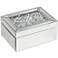 Spritz Large Mirrored Jewelry Box with Beads Inside