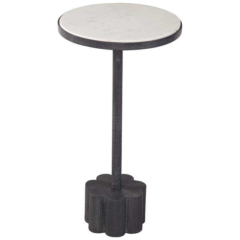Image 1 Sprout 12" Black and White Accent Table