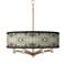 Sprouting Marble Ava 6-Light Nickel Pendant Chandelier