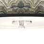 Sprouting Marble Giclee 16" Wide Semi-Flush Ceiling Light