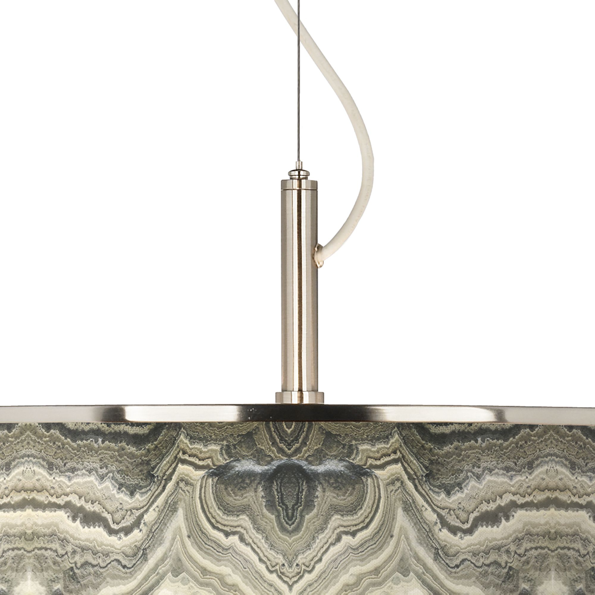 Image 2 Sprouting Marble Giclee Glow 20" Wide Pendant Light more views