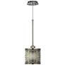 Sprouting Marble Giclee Glow 7" WIde Modern Mini Pendant Light
