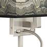 Sprouting Marble Giclee Glow LED Reading Light Plug-In Sconce