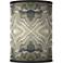 Sprouting Marble White Giclee Cylinder Lamp Shade 8x8x11 (Spider)