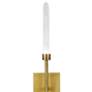 Spur 29 3/4" High Aged Brass 2-Light LED Wall Sconce