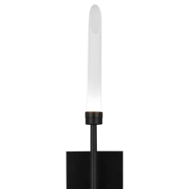 Image 2 Spur 29 3/4" High Matte Black 2-Light LED Wall Sconce more views