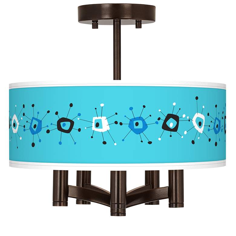 Image 1 Sputnickle Ava 5-Light Bronze Ceiling Light