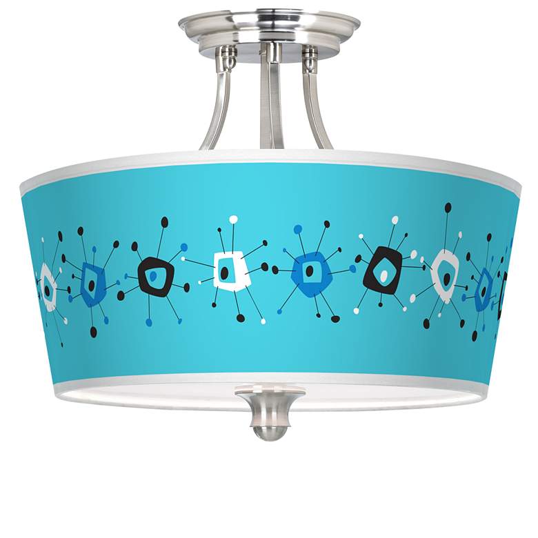 Image 1 Sputnickle Tapered Drum Giclee Ceiling Light