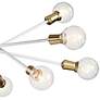 3_Sputnik Style 47" Wide White Finish Modern Chandelier by Kichler more views
