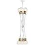 5_Sputnik Style 47" Wide White Finish Modern Chandelier by Kichler more views